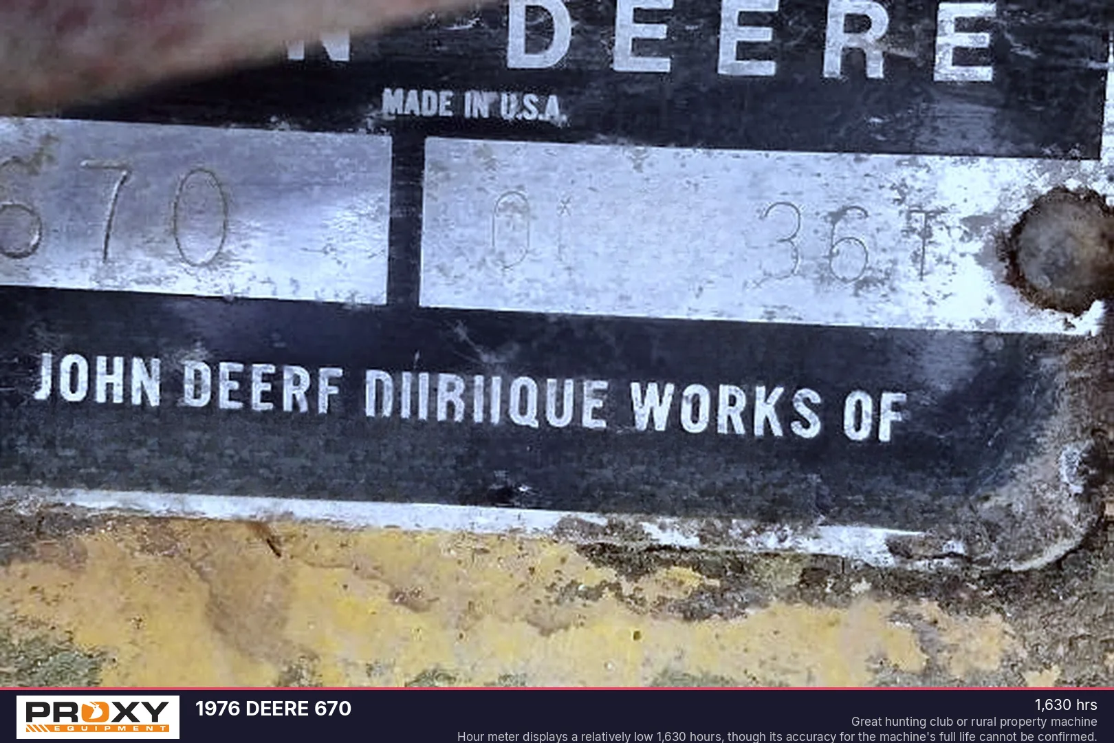 1976 DEERE 670 - view 4 of 12