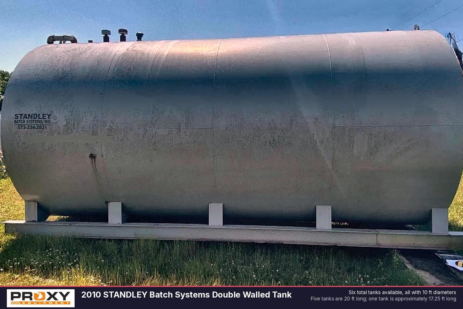 2010 Standley Batch Systems Double Walled Tank - view 2 of 30