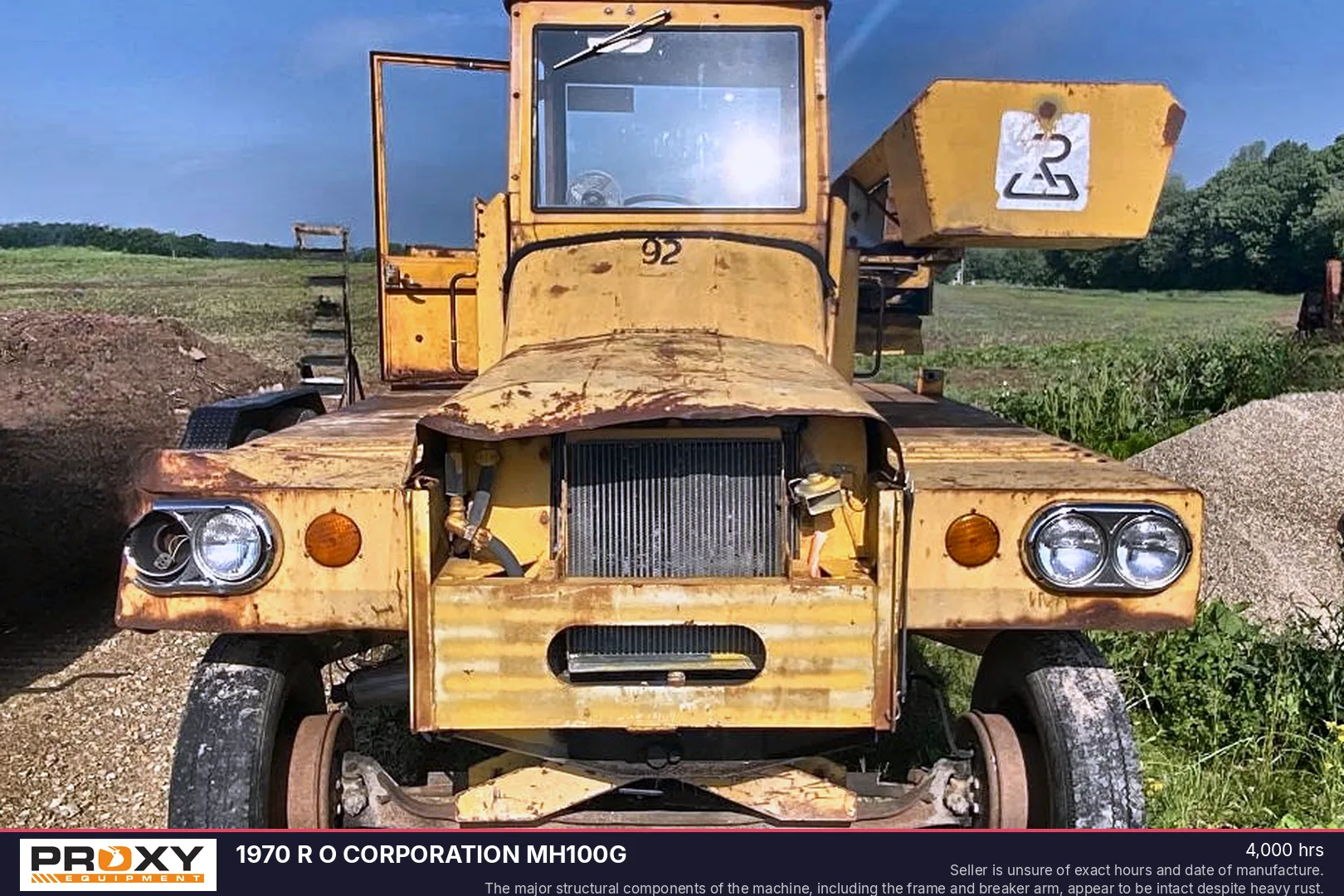 1970 R O CORPORATION MH100G - view 2 of 29