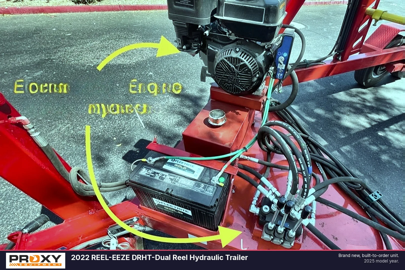 2022 REEL-EEZE DRHT-Dual Reel Hydraulic Trailer - view 4 of 23