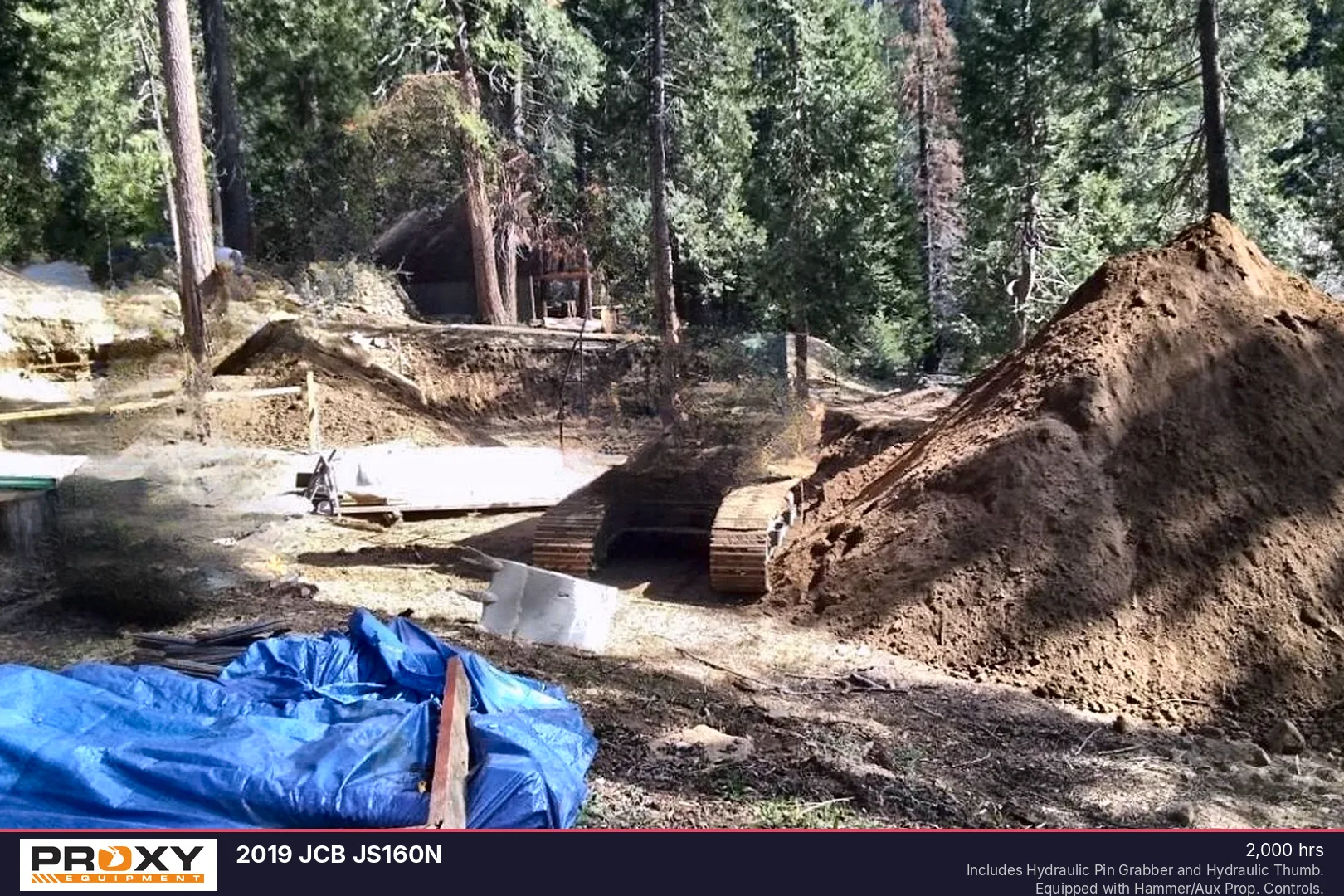 2019 JCB JS160N - view 3 of 8