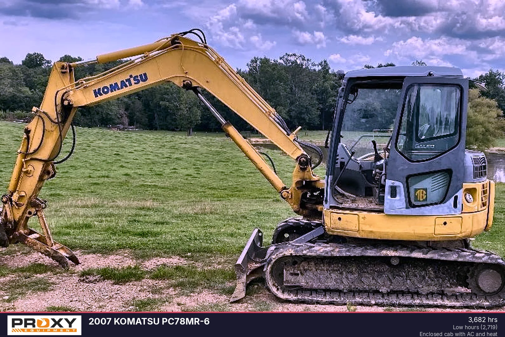 2007 KOMATSU PC78MR-6 - view 4 of 22