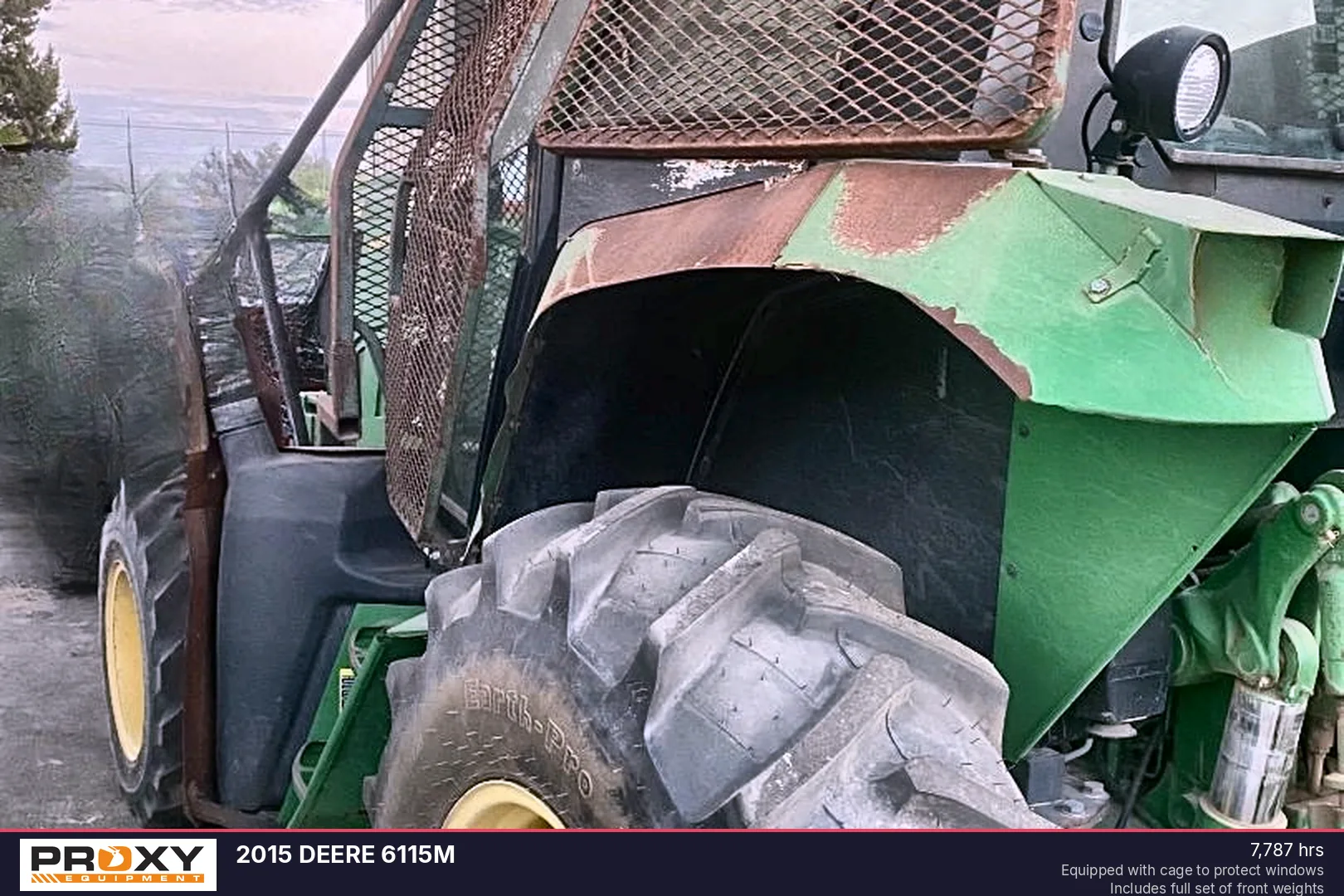 2015 DEERE 6115M - view 3 of 20