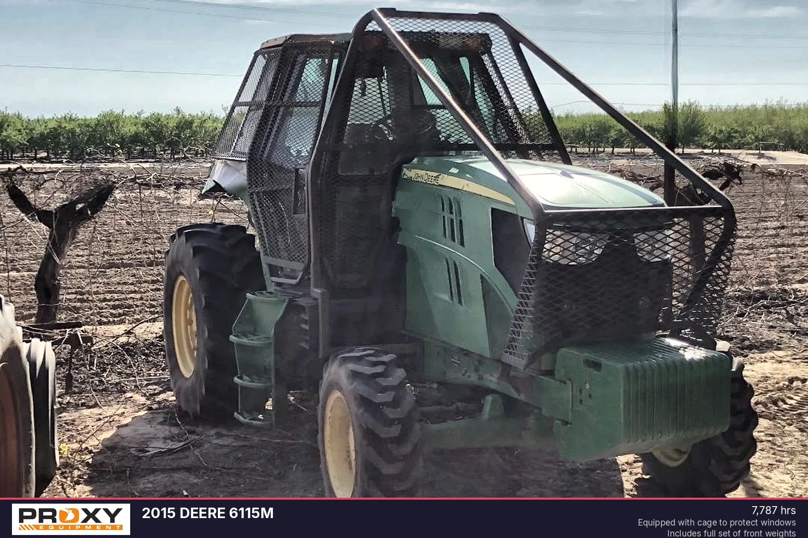 2015 DEERE 6115M - view 4 of 20