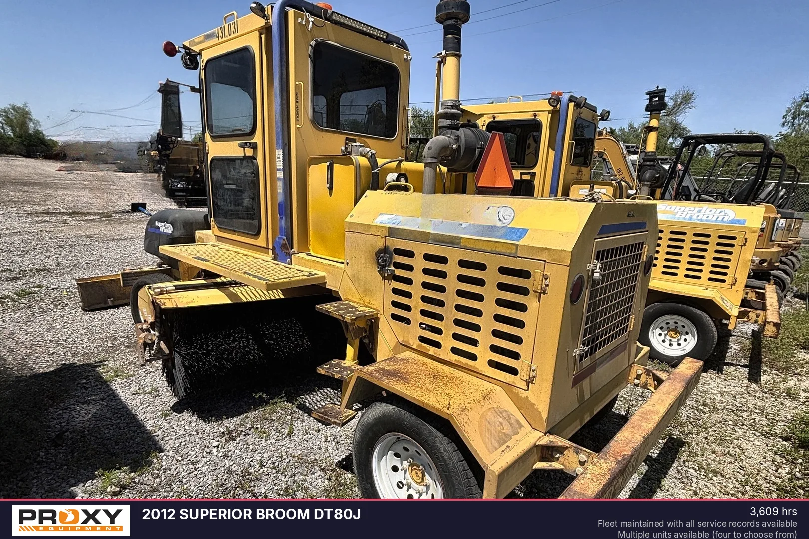 2012 SUPERIOR BROOM DT80J - view 1 of 26