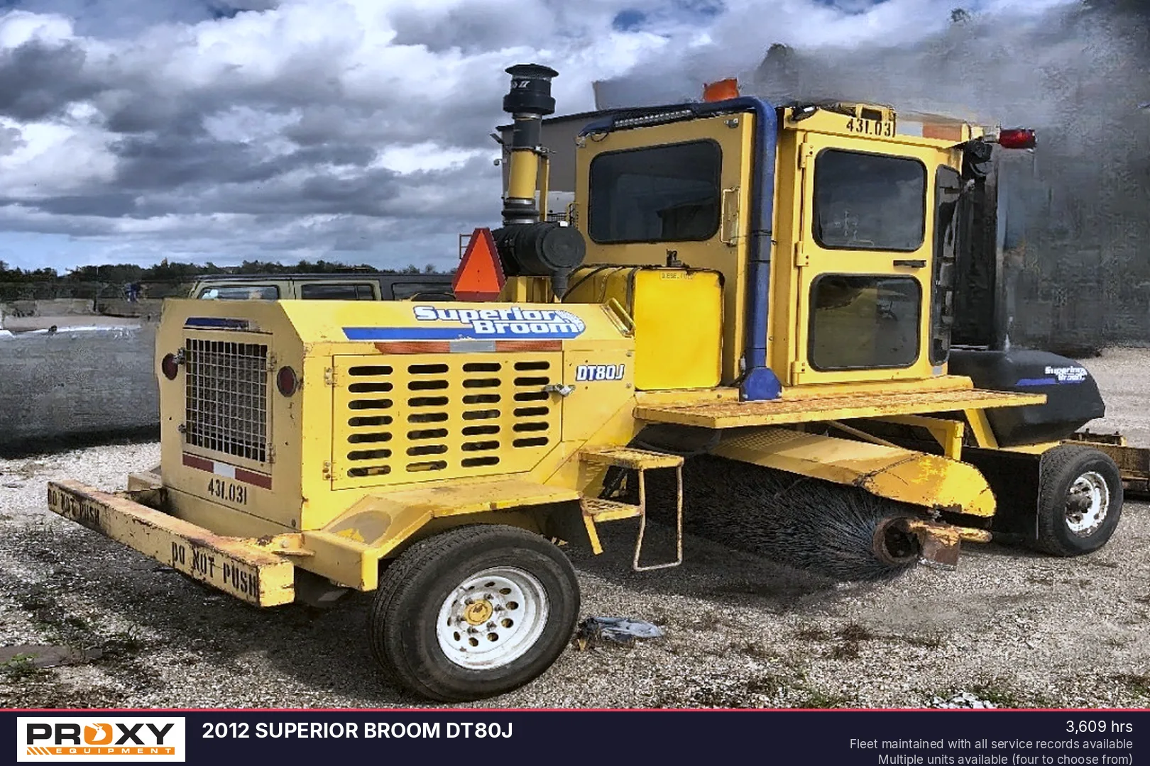 2012 SUPERIOR BROOM DT80J - view 5 of 26