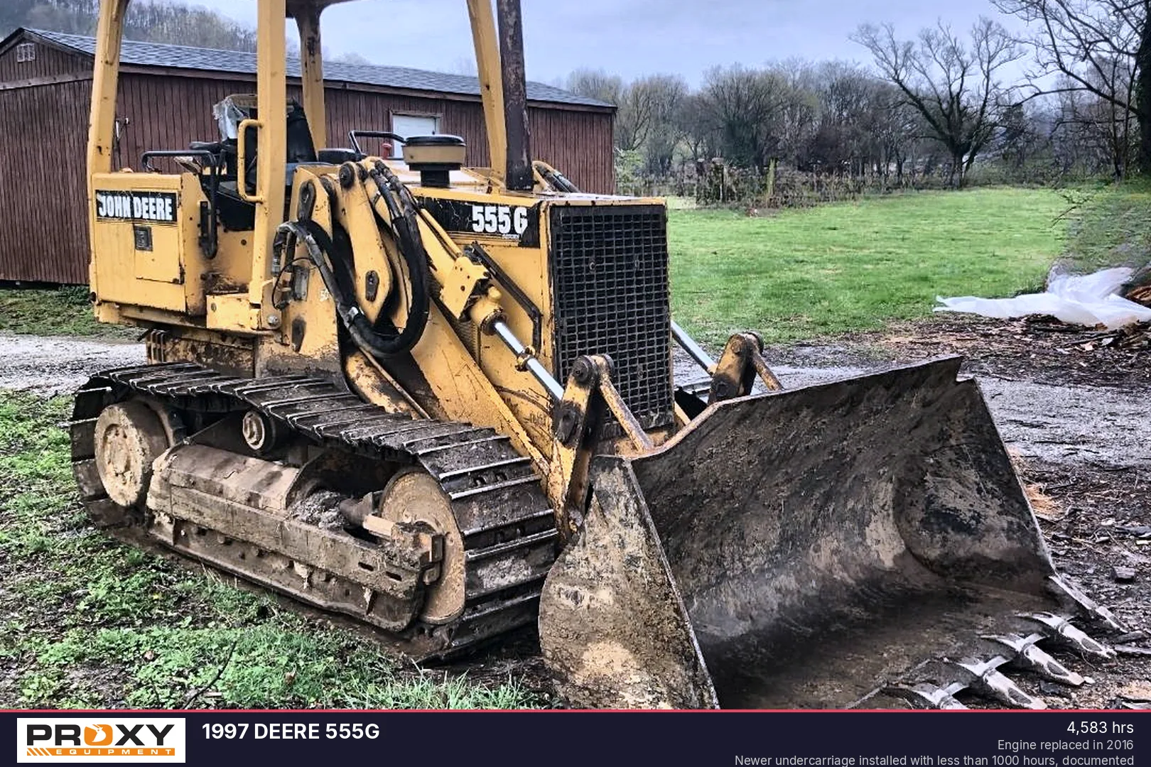 1997 DEERE 555G - view 1 of 33