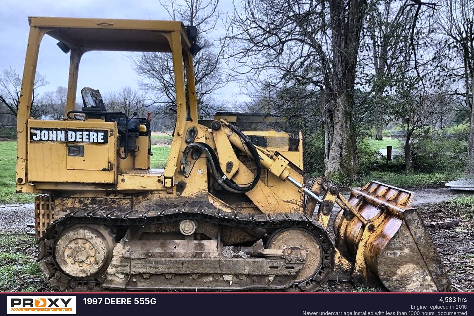 1997 DEERE 555G - view 2 of 33