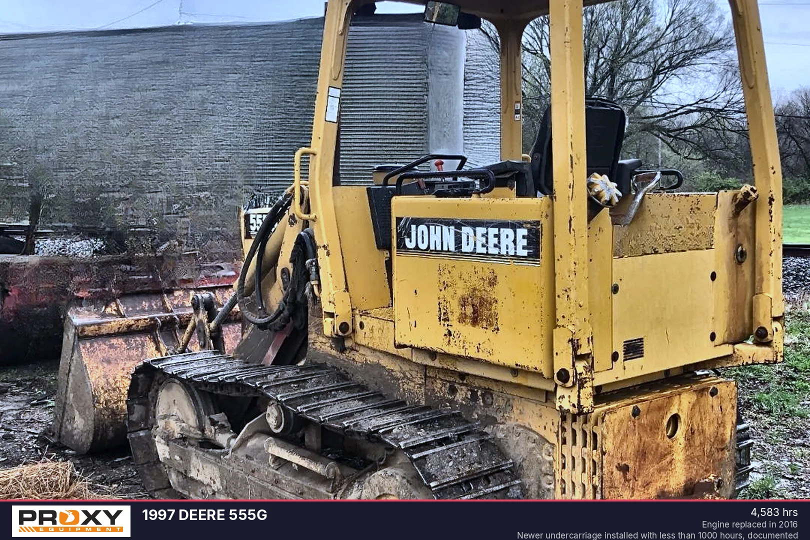 1997 DEERE 555G - view 3 of 33