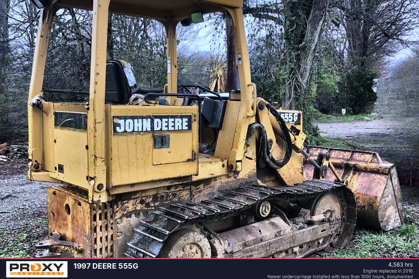 1997 DEERE 555G - view 4 of 33