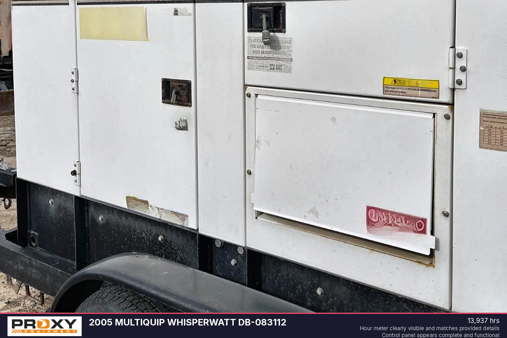 2005 MULTIQUIP WHISPERWATT DB-083112 - view 4 of 12