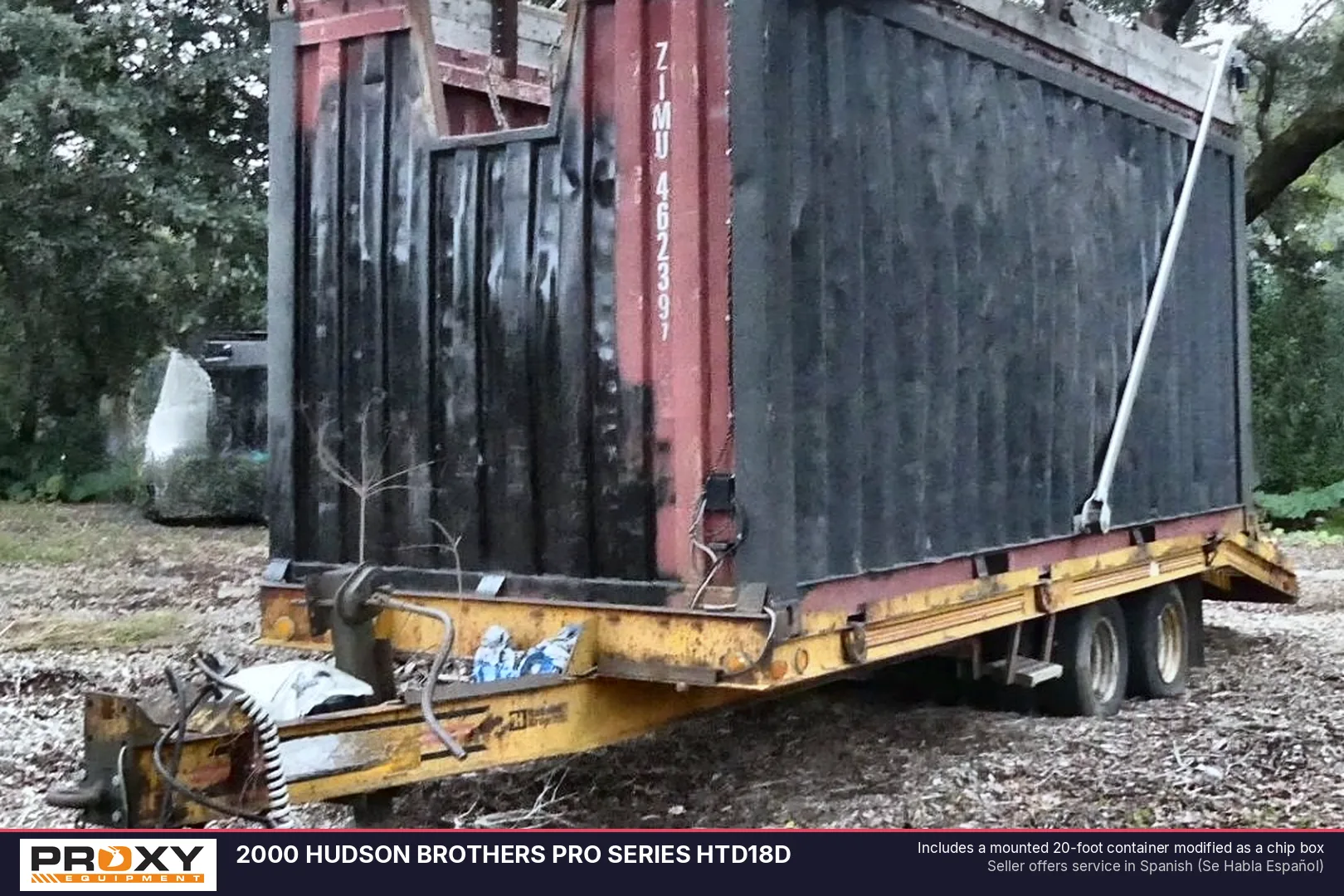 2000 HUDSON BROTHERS PRO SERIES HTD18D - view 2 of 17