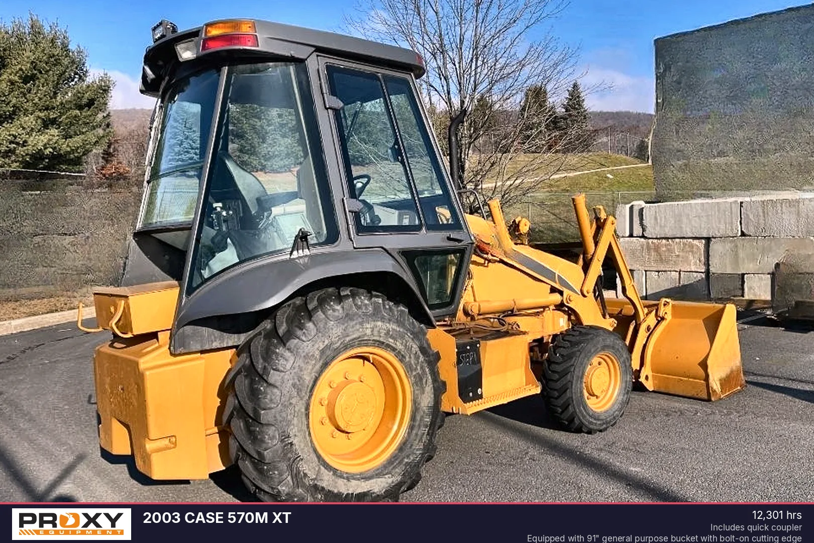 2003 CASE 570M XT - view 2 of 35