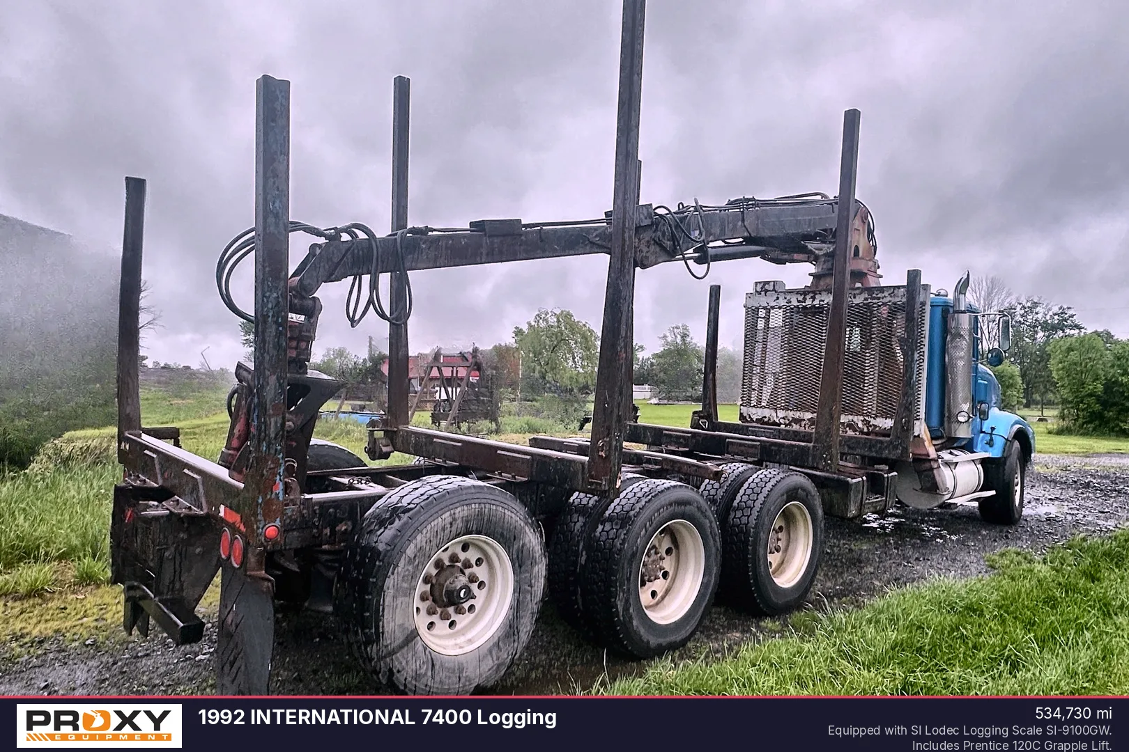 1992 INTERNATIONAL 7400 Logging - view 5 of 42