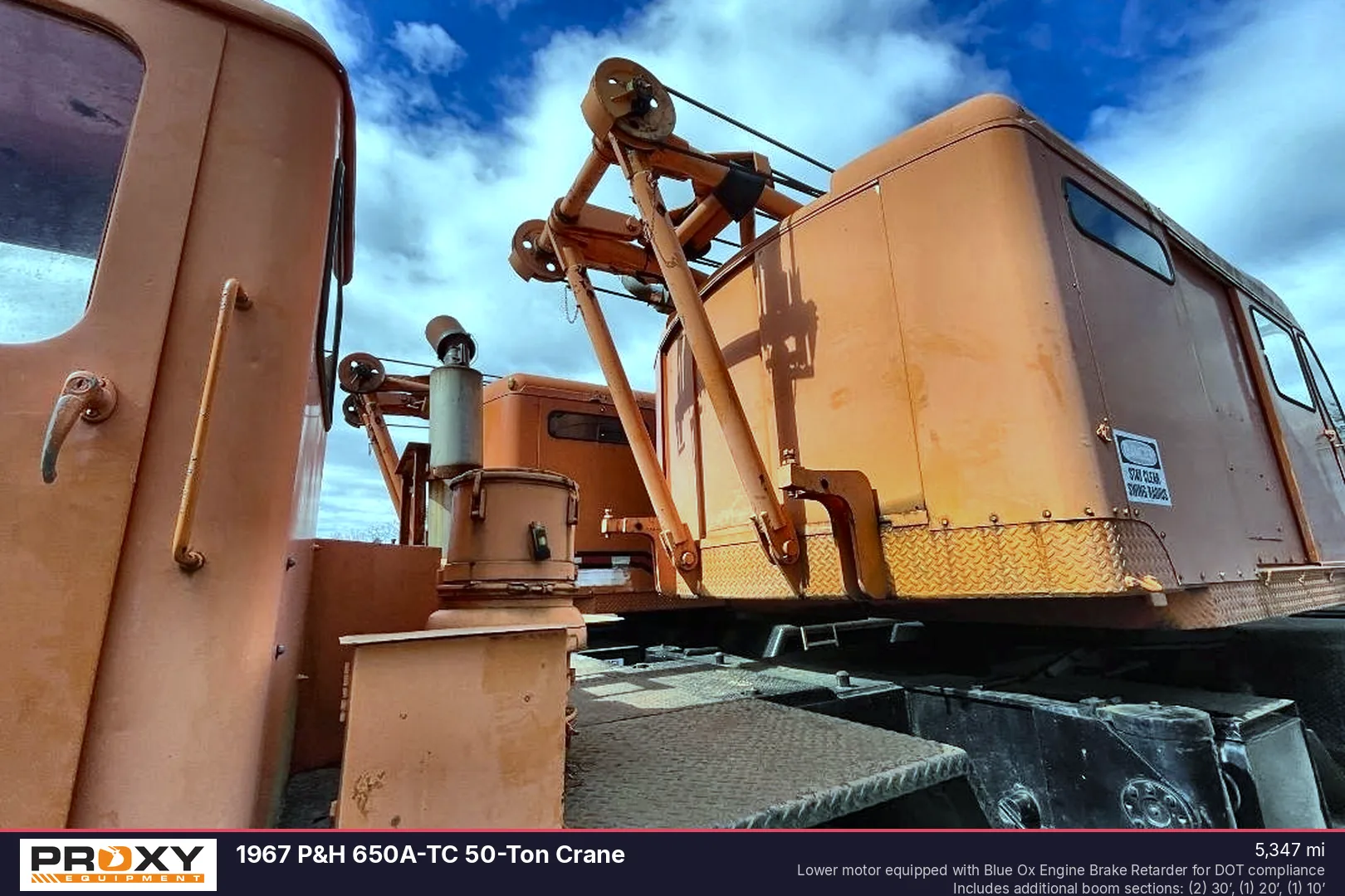 1967 P & H 650A-TC 50-Ton Crane - view 4 of 31