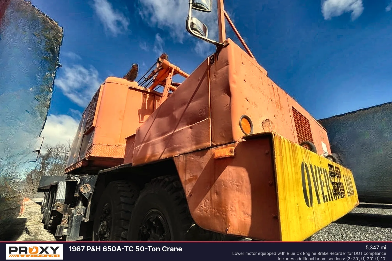 1967 P & H 650A-TC 50-Ton Crane - view 5 of 31