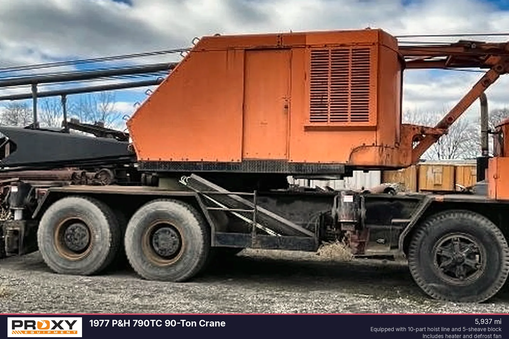 1977 P & H 790TC 90-Ton Crane - view 1 of 35