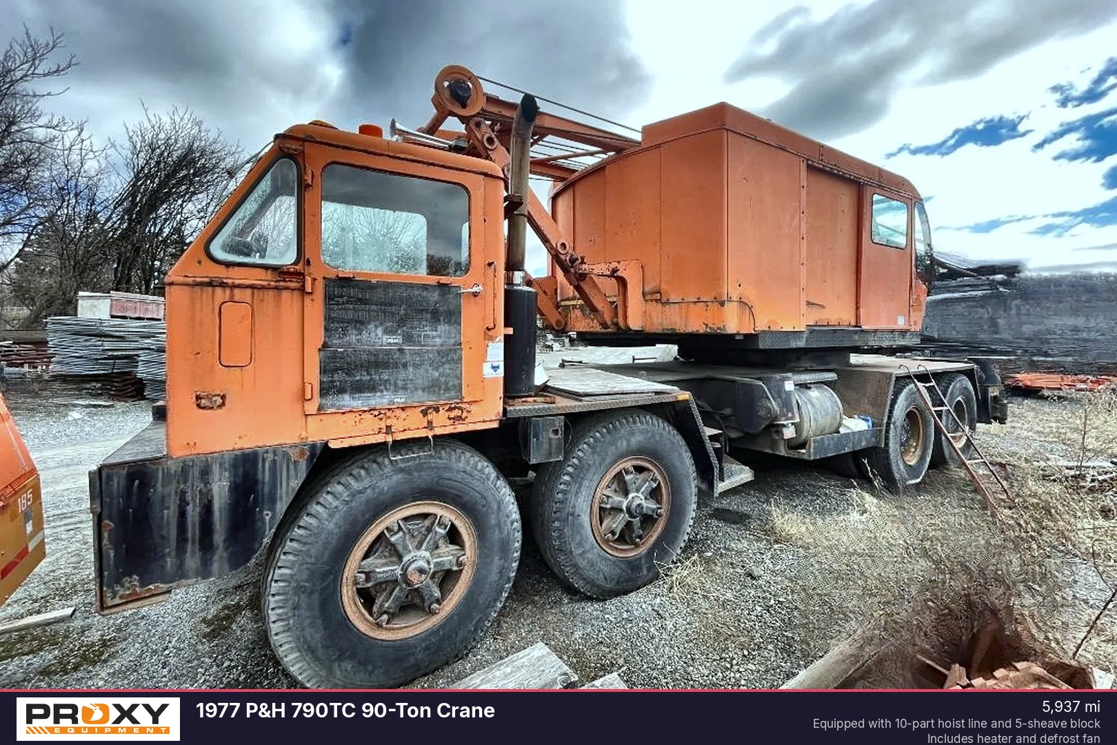 1977 P & H 790TC 90-Ton Crane - view 2 of 35