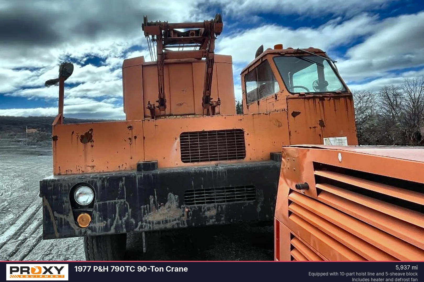 1977 P & H 790TC 90-Ton Crane - view 3 of 35