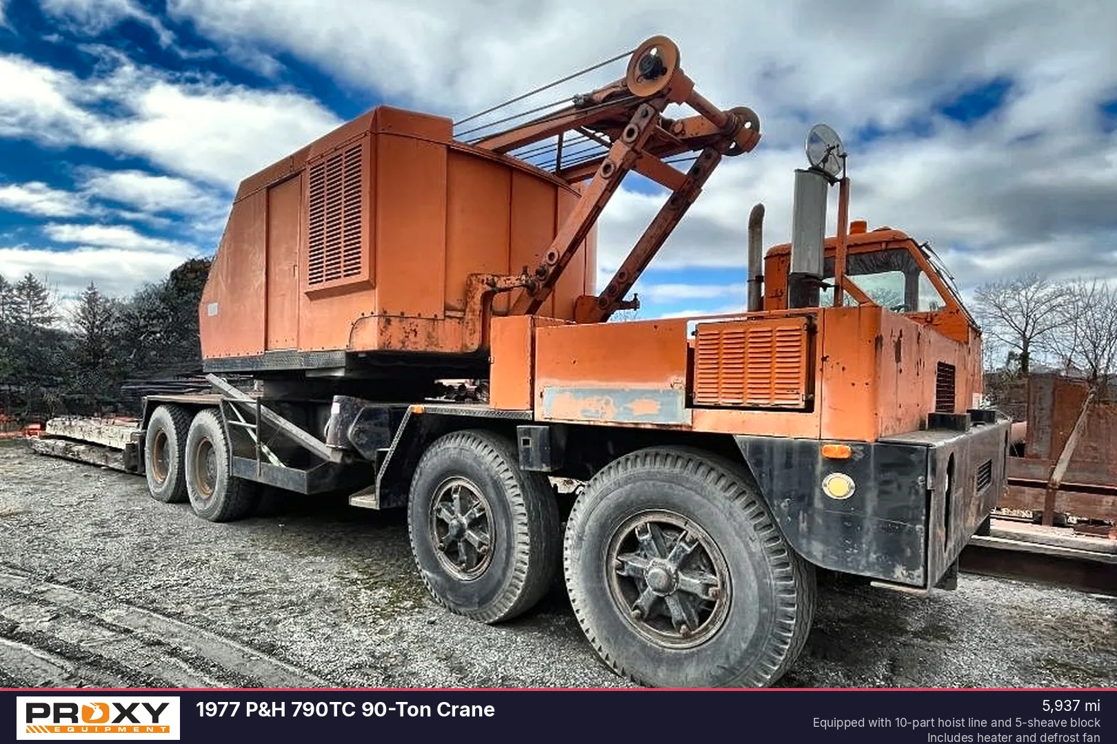 1977 P & H 790TC 90-Ton Crane - view 5 of 35