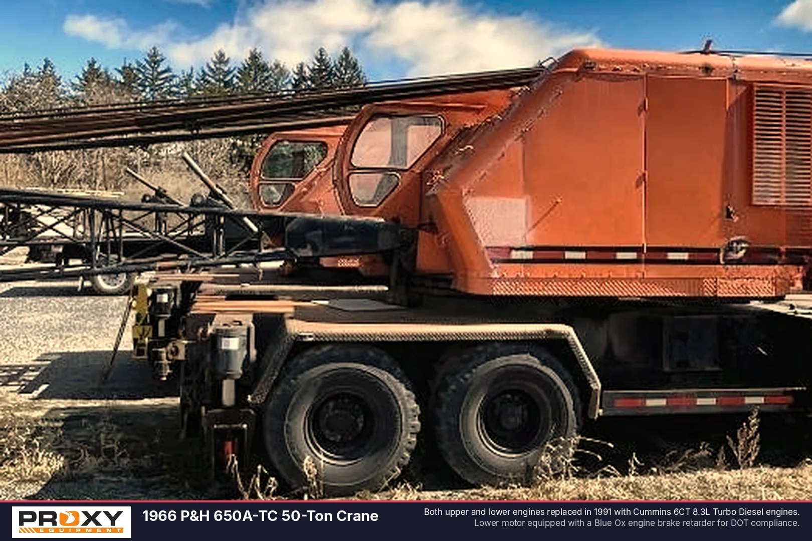 1966 P & H 650A-TC 50-Ton Crane - view 3 of 30