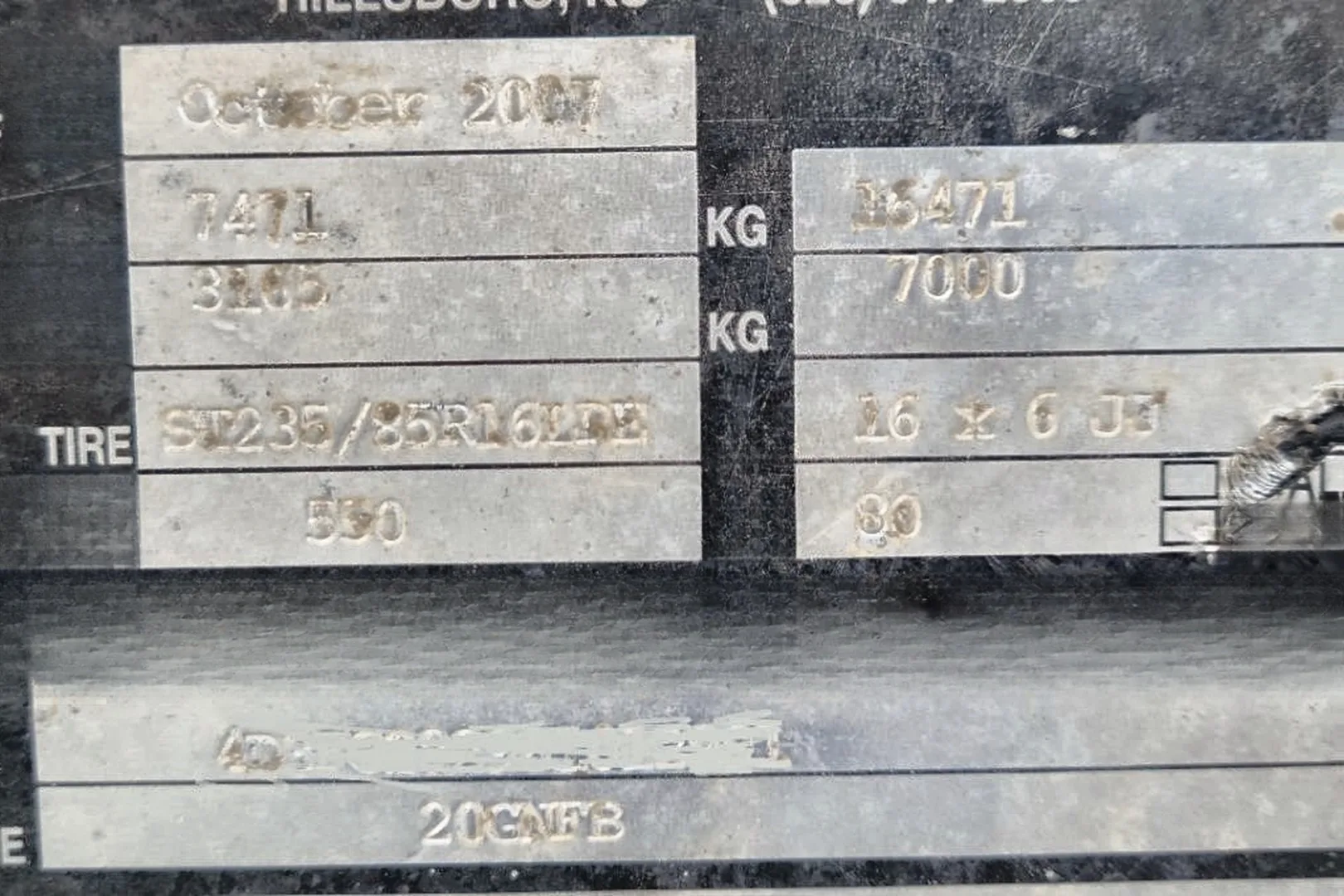 2007 BRANDT 20GNFB - view 19 of 19