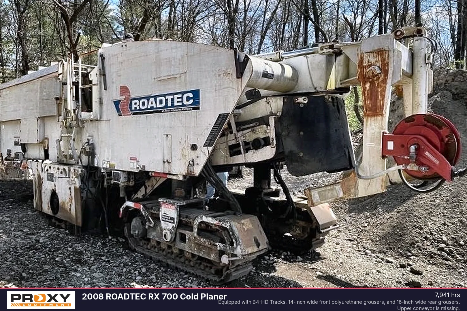 2008 ROADTEC RX 700 Cold Planer - view 2 of 26