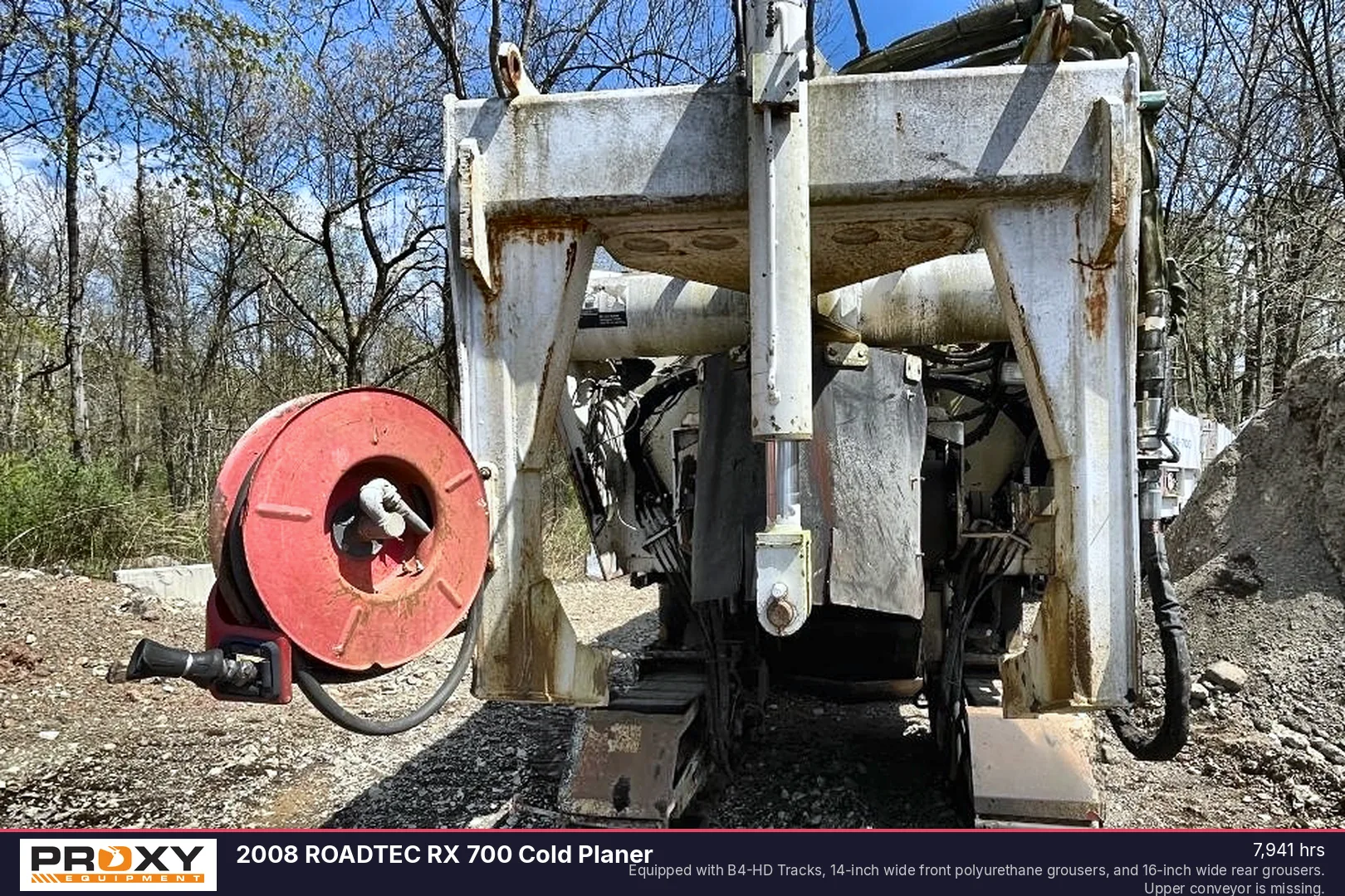 2008 ROADTEC RX 700 Cold Planer - view 3 of 26