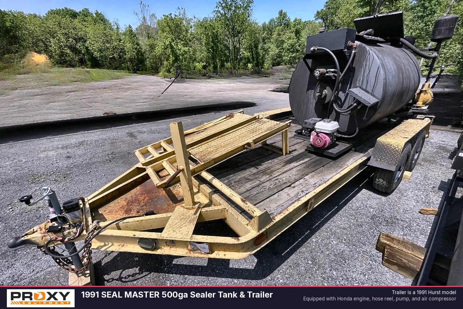 1991 SEAL MASTER 500ga Sealer Tank & Trailer - view 1 of 28