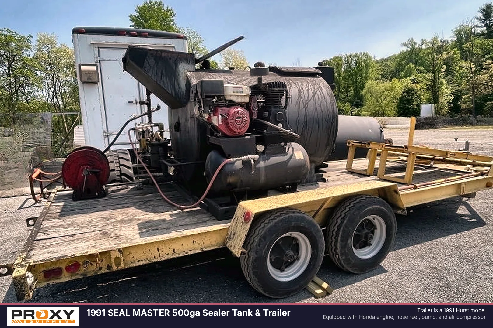 1991 SEAL MASTER 500ga Sealer Tank & Trailer - view 2 of 28
