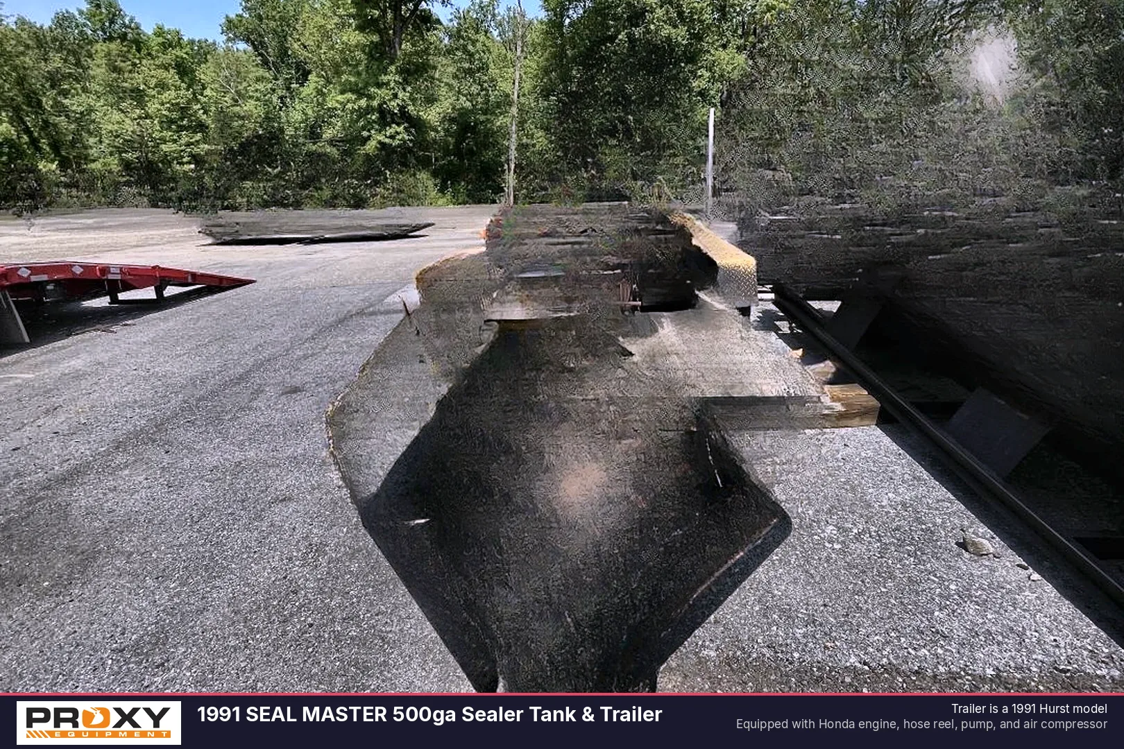 1991 SEAL MASTER 500ga Sealer Tank & Trailer - view 3 of 28