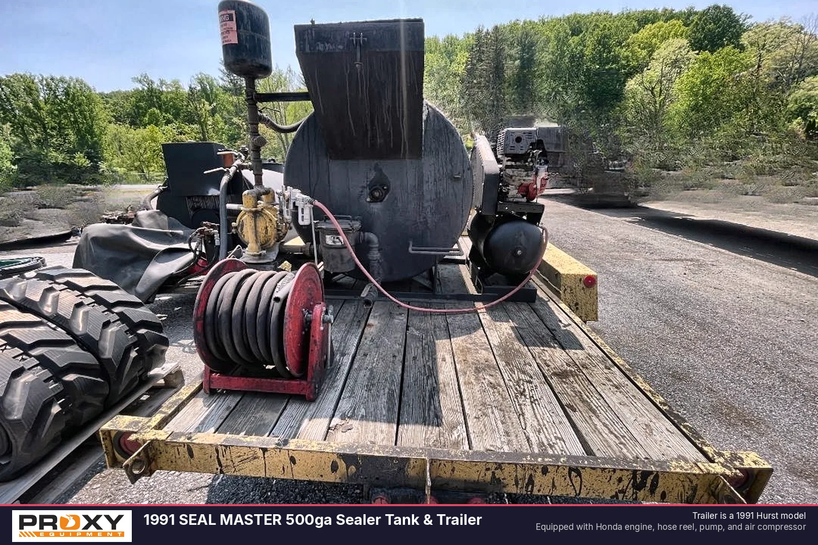 1991 SEAL MASTER 500ga Sealer Tank & Trailer - view 4 of 28