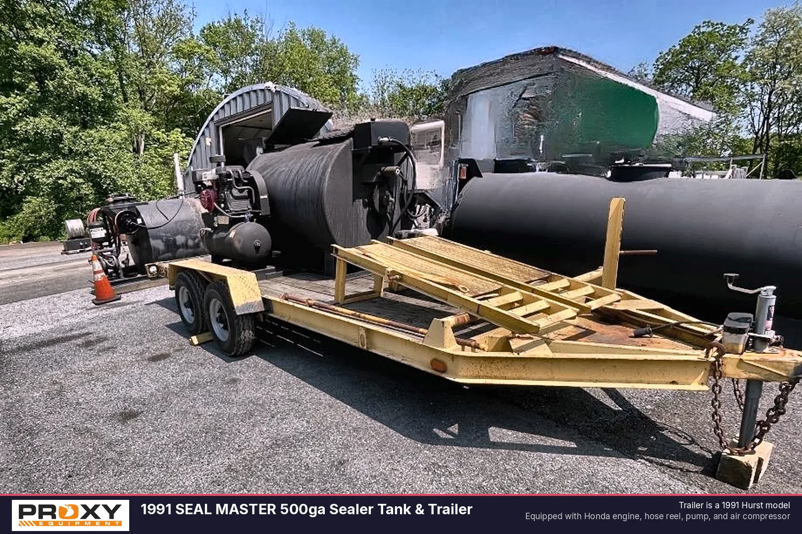 1991 SEAL MASTER 500ga Sealer Tank & Trailer - view 5 of 28