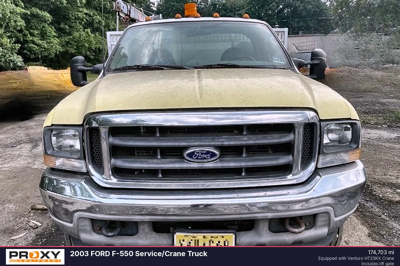 2003 FORD F-550 Service/Crane Truck - view 5 of 32