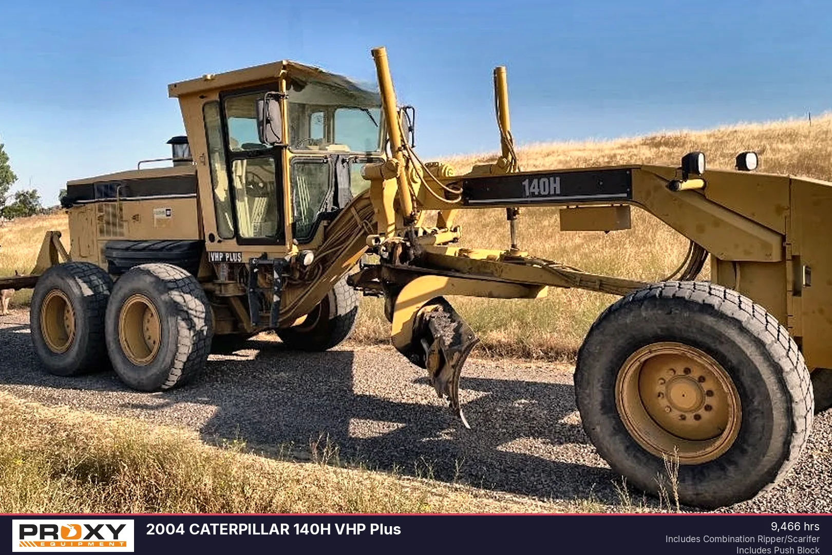 2004 CATERPILLAR 140H VHP Plus - view 4 of 14