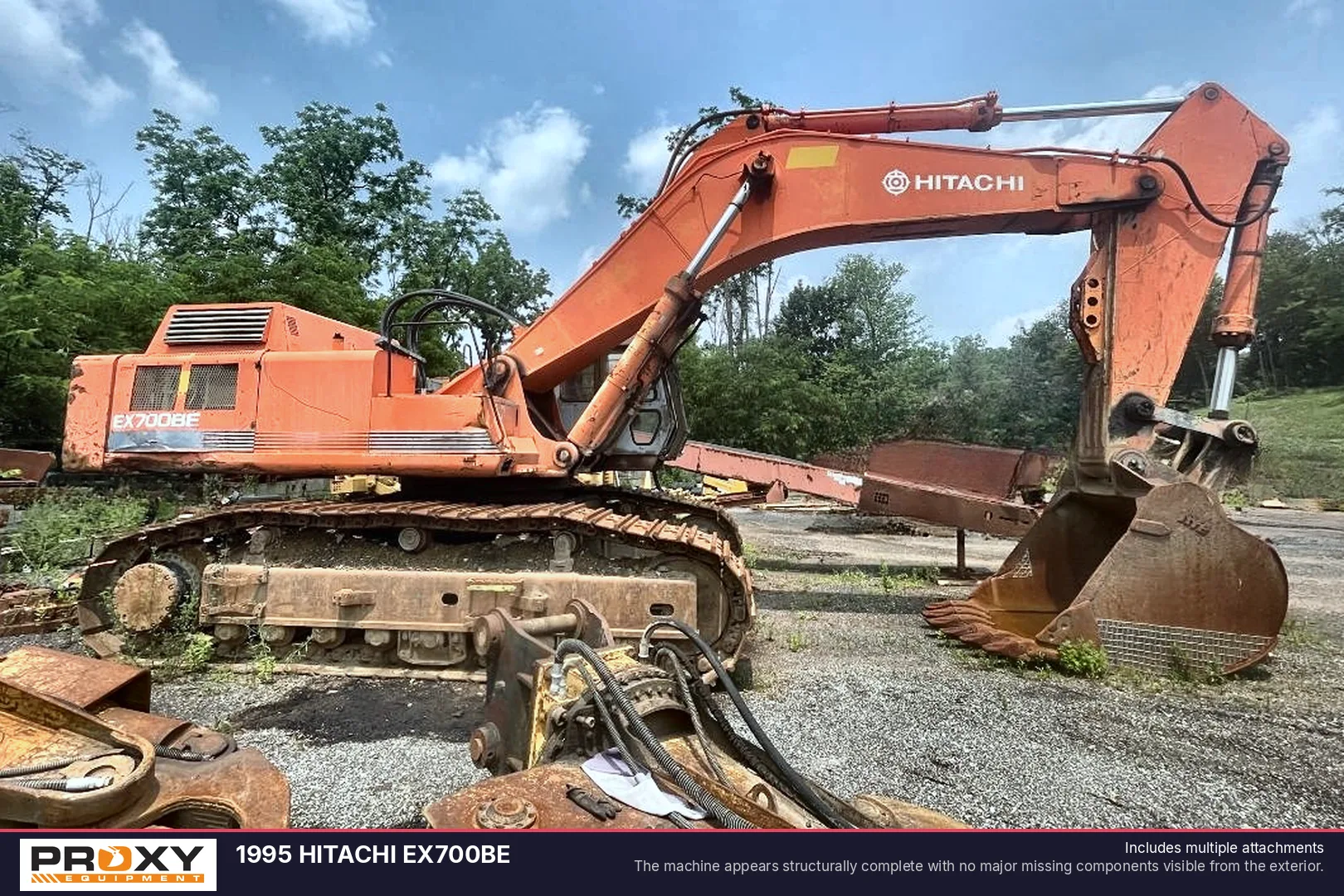 1995 HITACHI EX700BE - view 1 of 34
