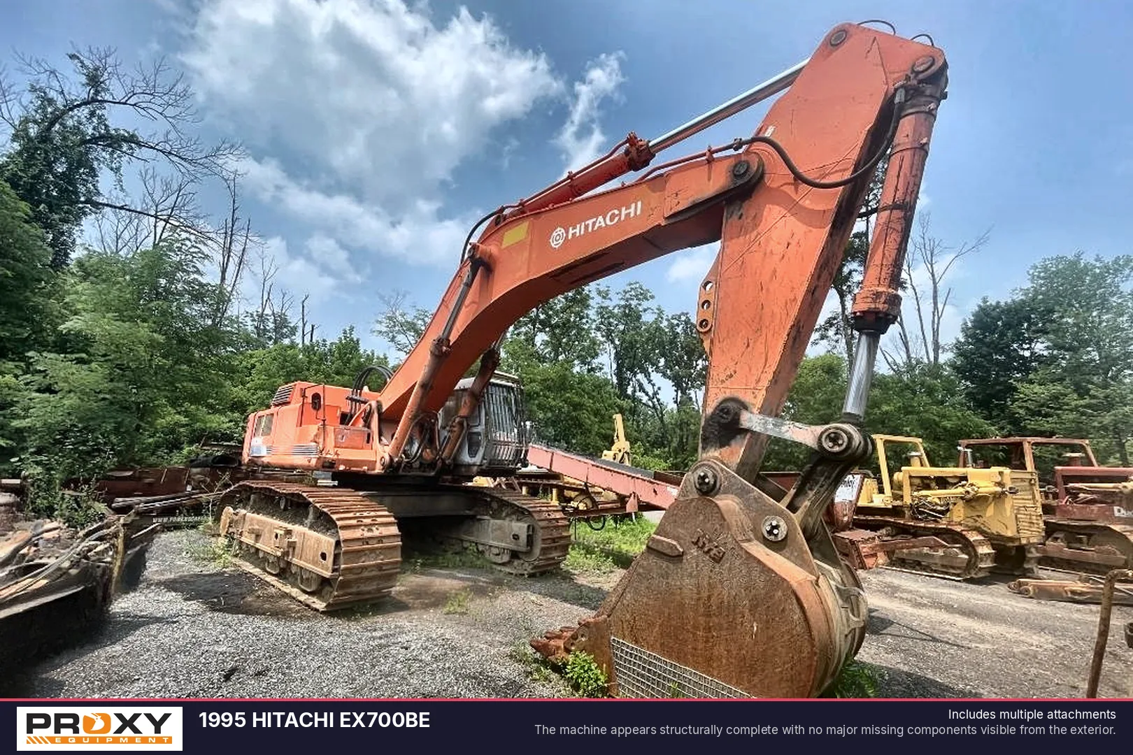 1995 HITACHI EX700BE - view 2 of 34