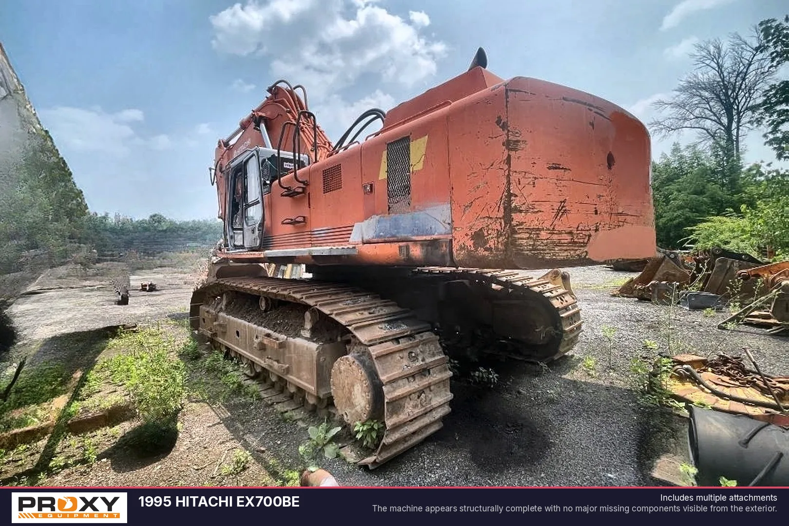 1995 HITACHI EX700BE - view 3 of 34