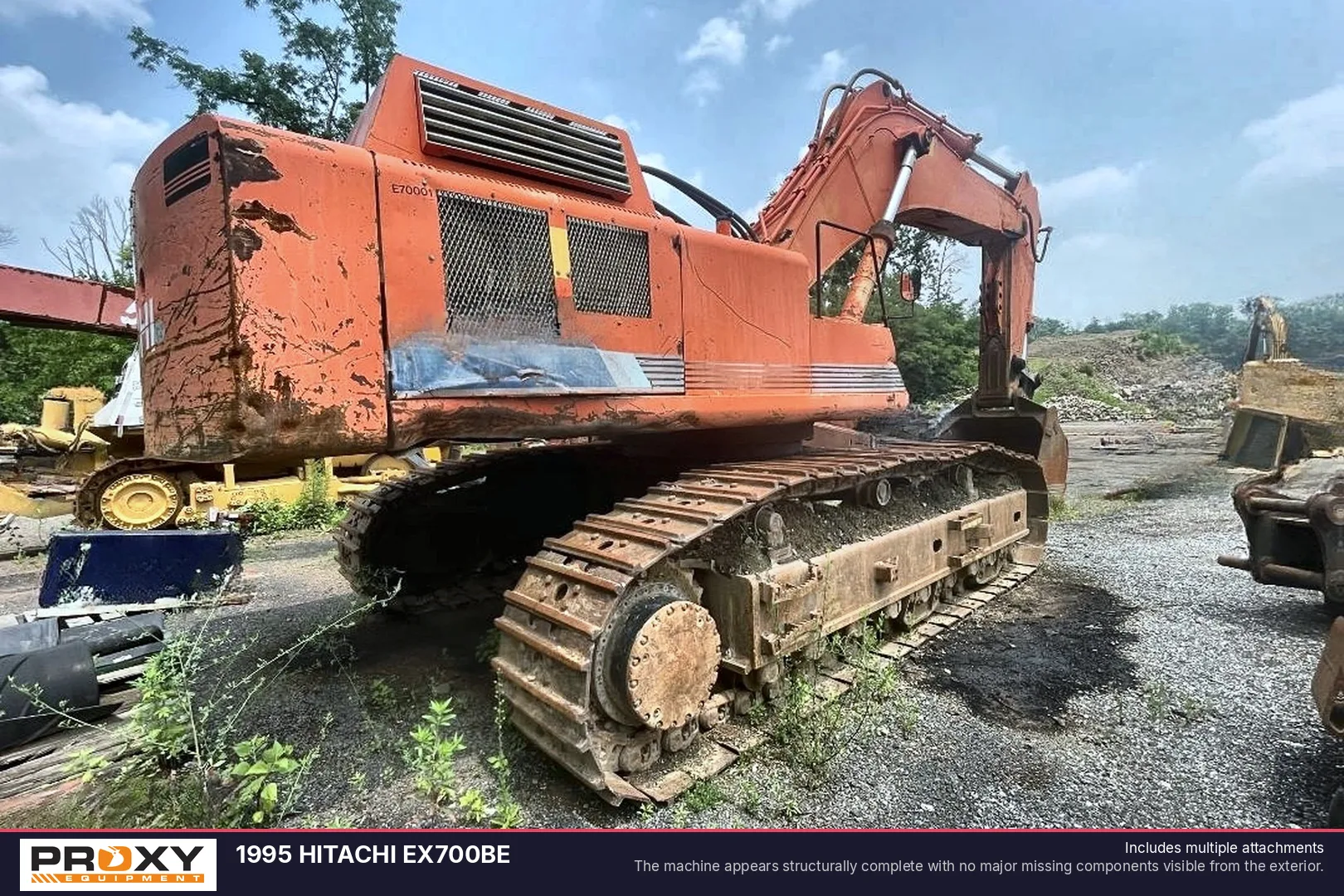 1995 HITACHI EX700BE - view 4 of 34