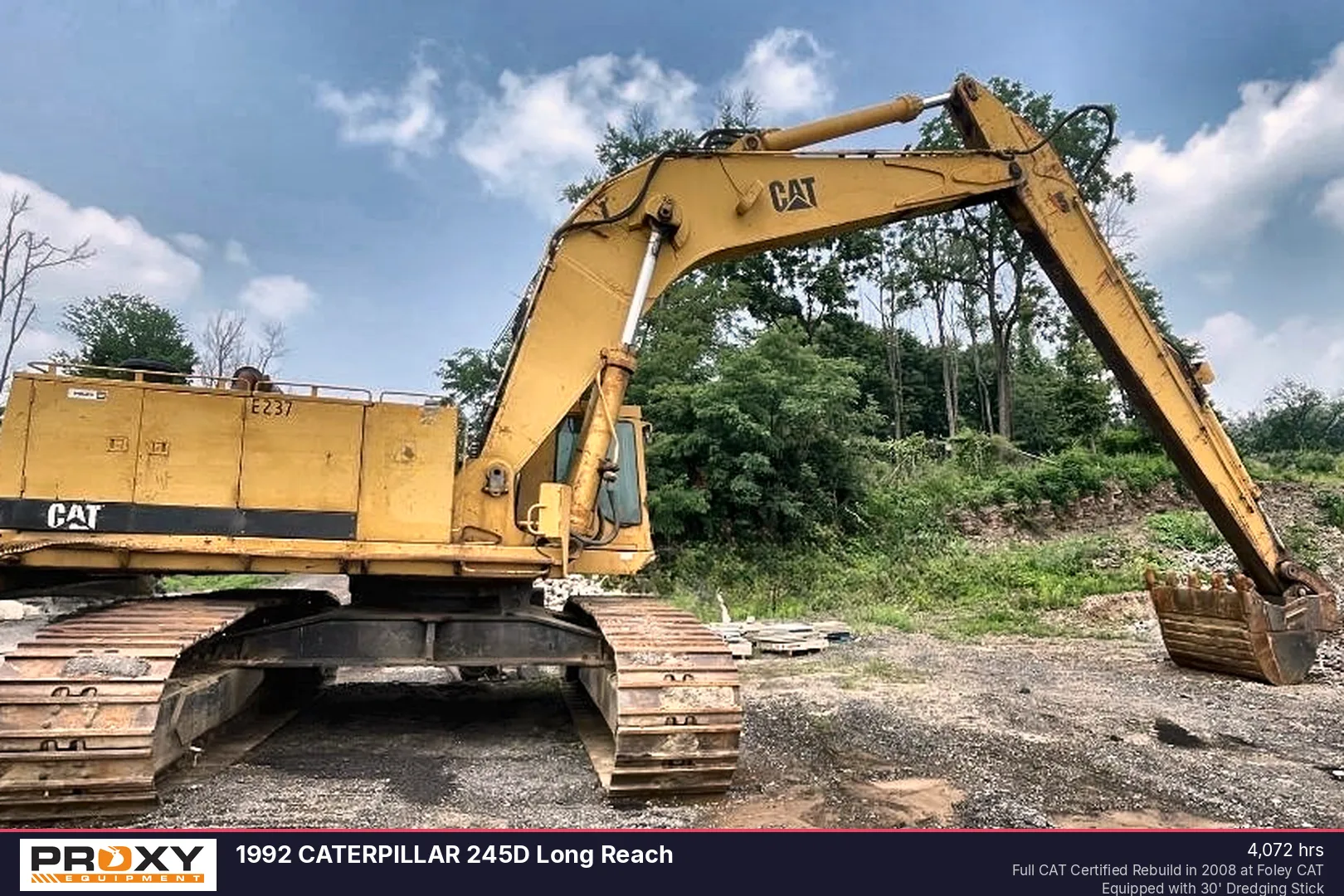 1992 CATERPILLAR 245D Long Reach - view 2 of 39