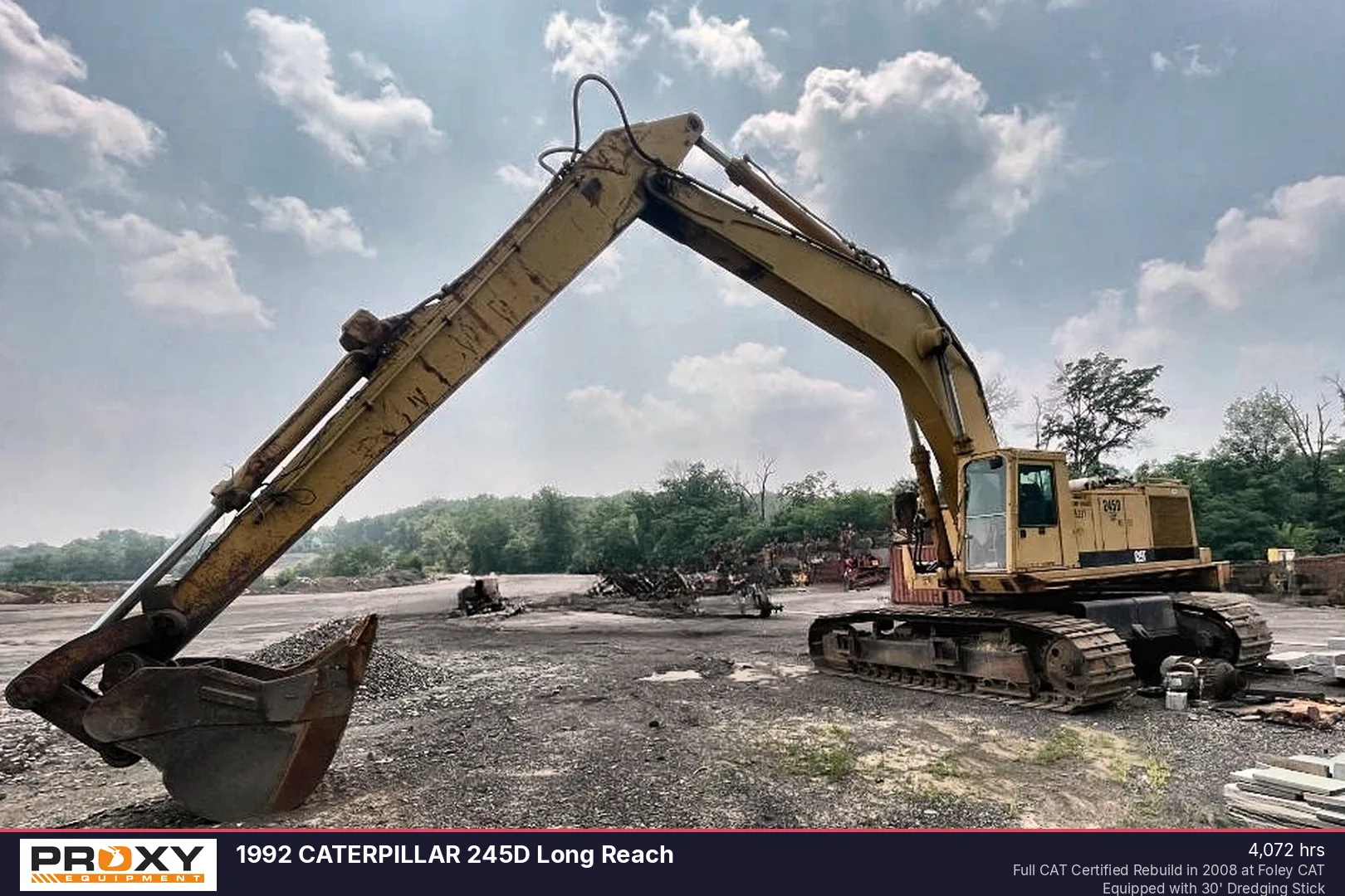 1992 CATERPILLAR 245D Long Reach - view 4 of 39