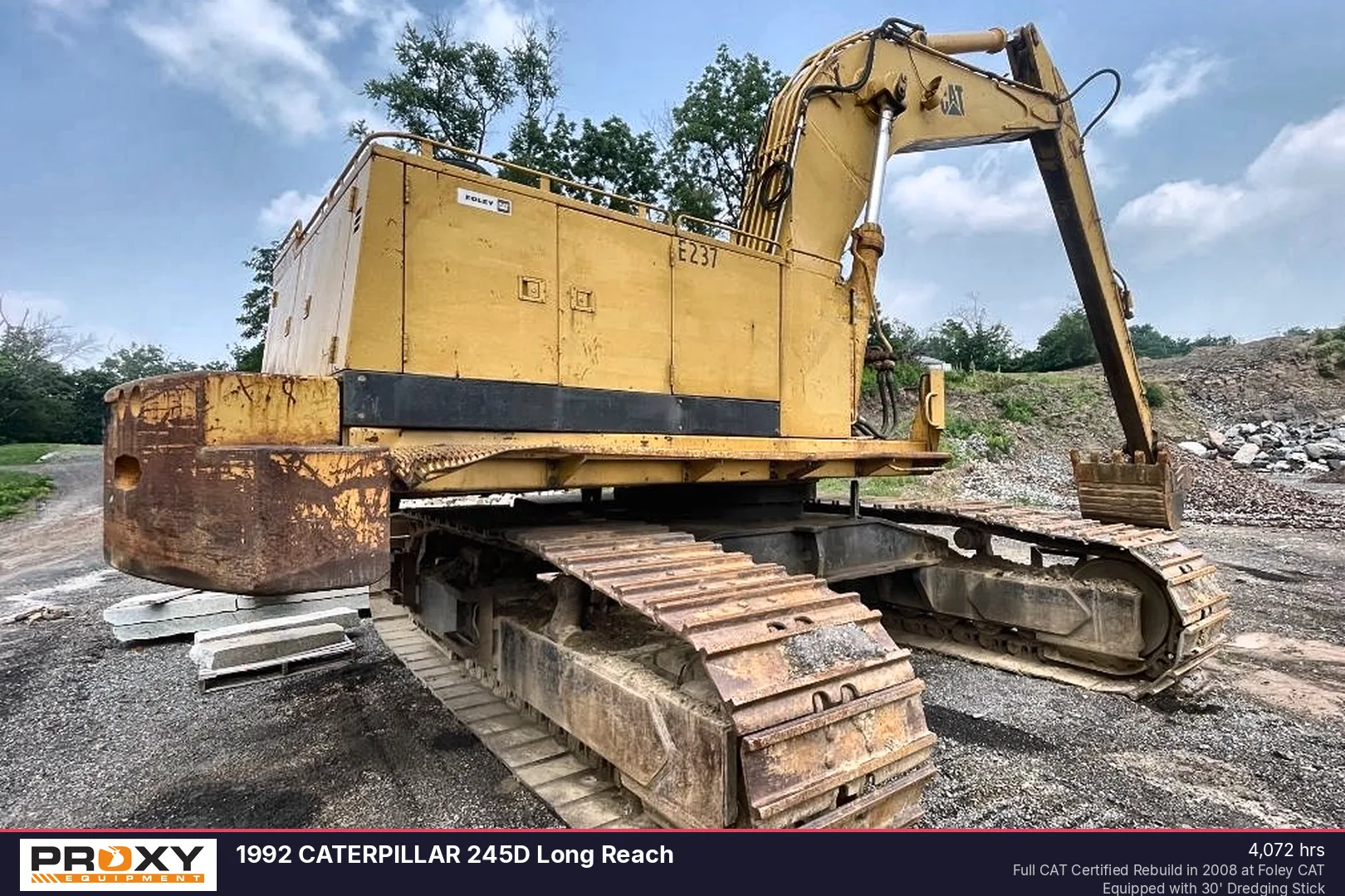 1992 CATERPILLAR 245D Long Reach - view 5 of 39