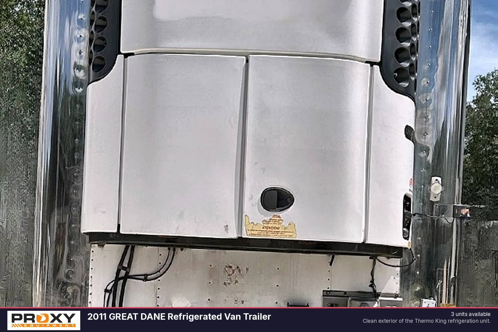 2011 GREAT DANE Refrigerated Van Trailer - view 1 of 15