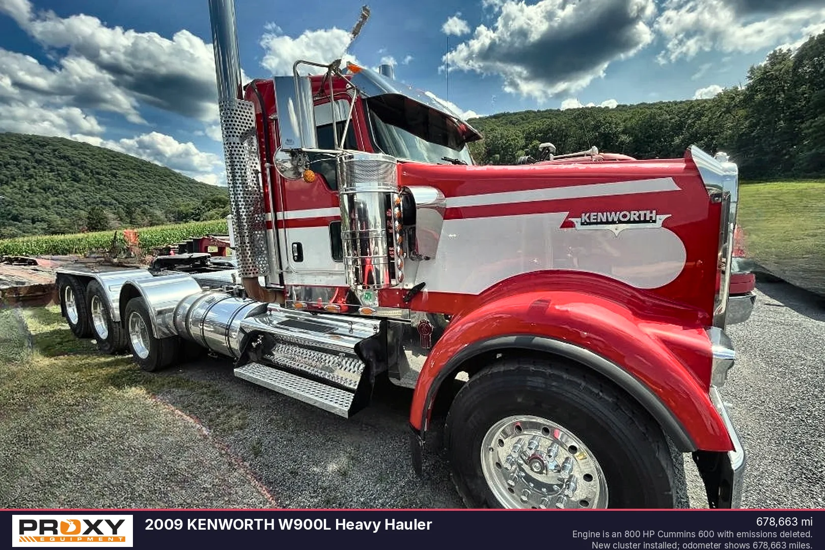 2009 KENWORTH W900L Heavy Hauler - view 3 of 42