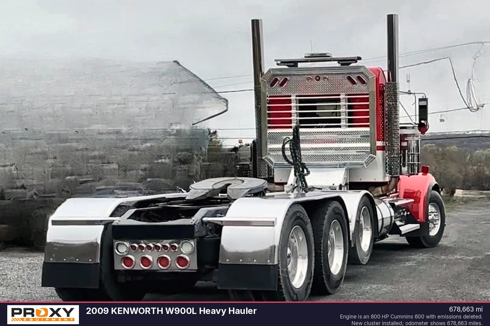 2009 KENWORTH W900L Heavy Hauler - view 4 of 42