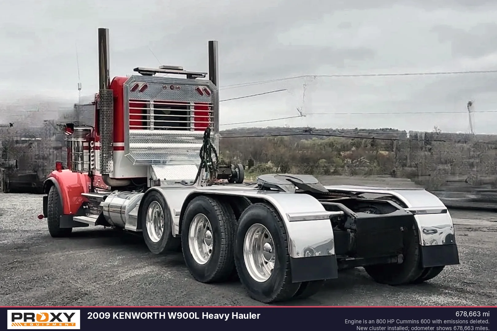 2009 KENWORTH W900L Heavy Hauler - view 5 of 42