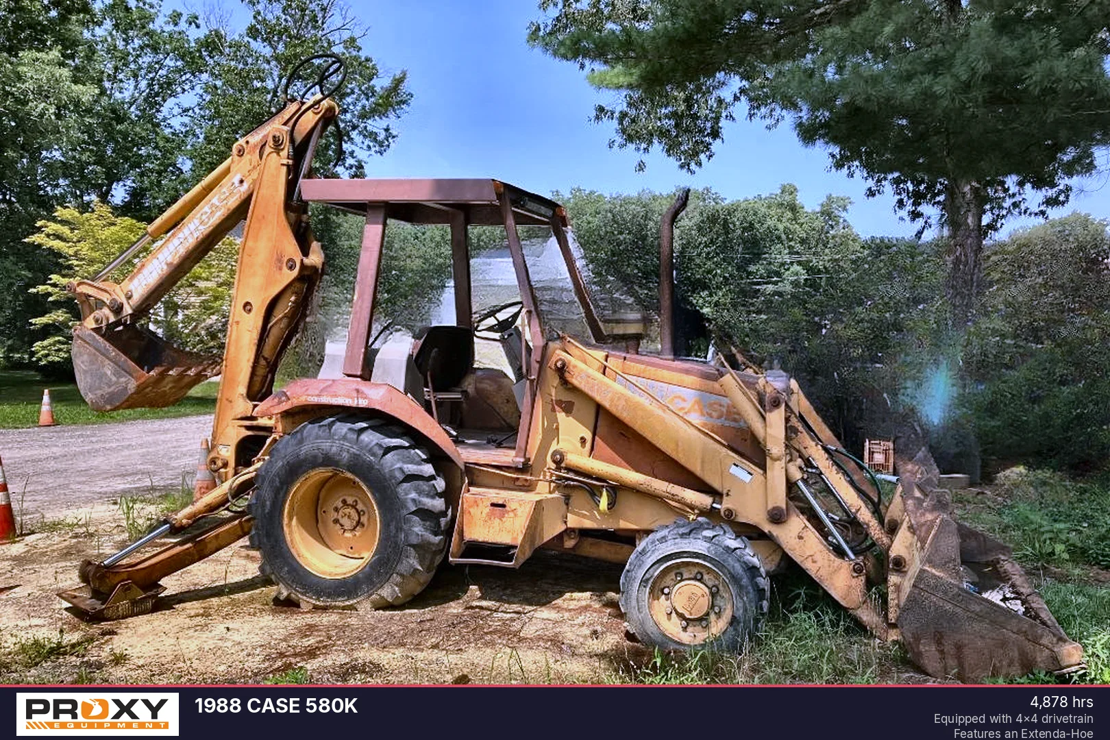 1988 CASE 580K - view 2 of 34