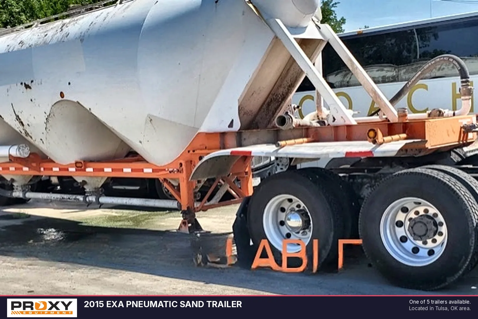 2015 EXA PNEUMATIC SAND TRAILER - view 1 of 15