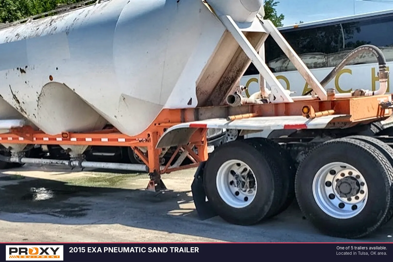 2015 EXA PNEUMATIC SAND TRAILER - view 2 of 15