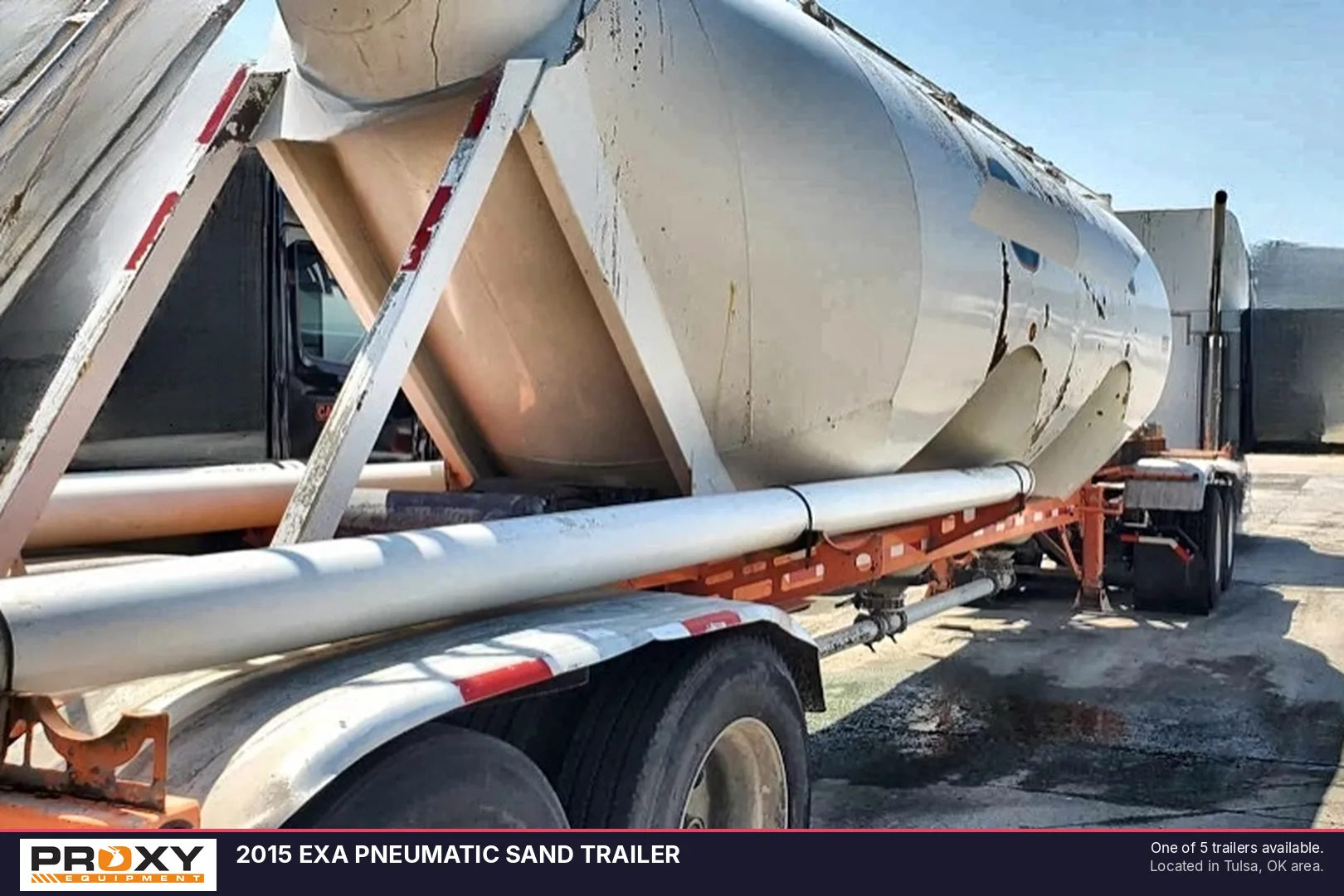 2015 EXA PNEUMATIC SAND TRAILER - view 3 of 15